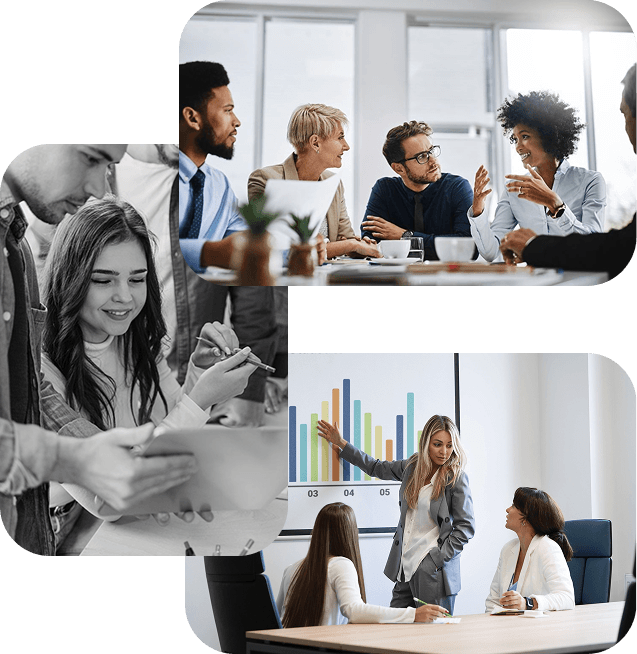 Platform performance collage